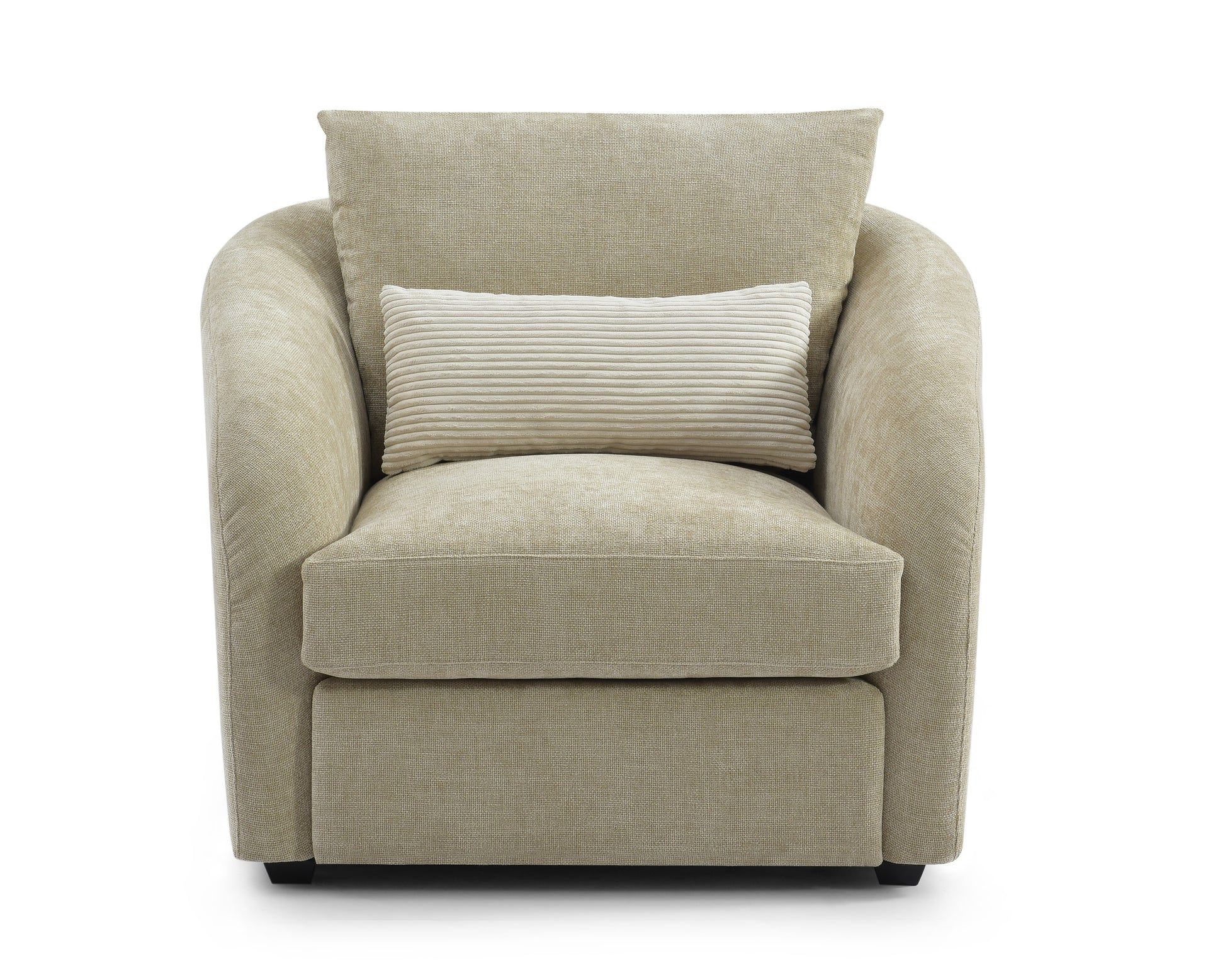 Boucle Fabric Armchair