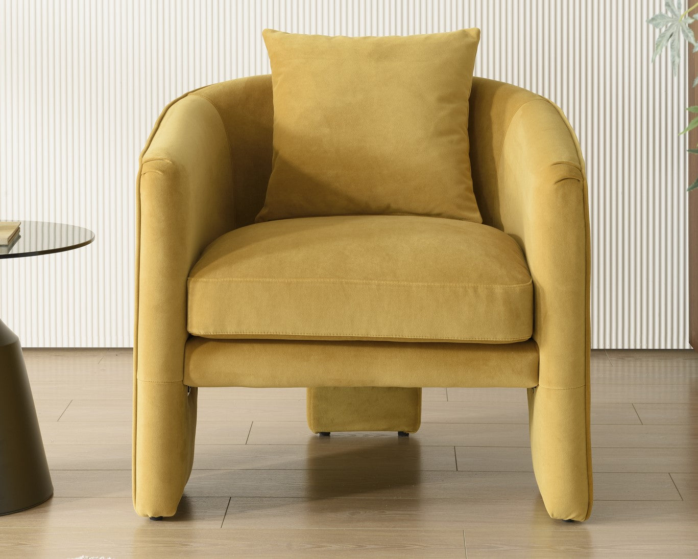 Kylie Arm Chair - Mustard