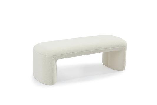 Teddy Bench - White Color