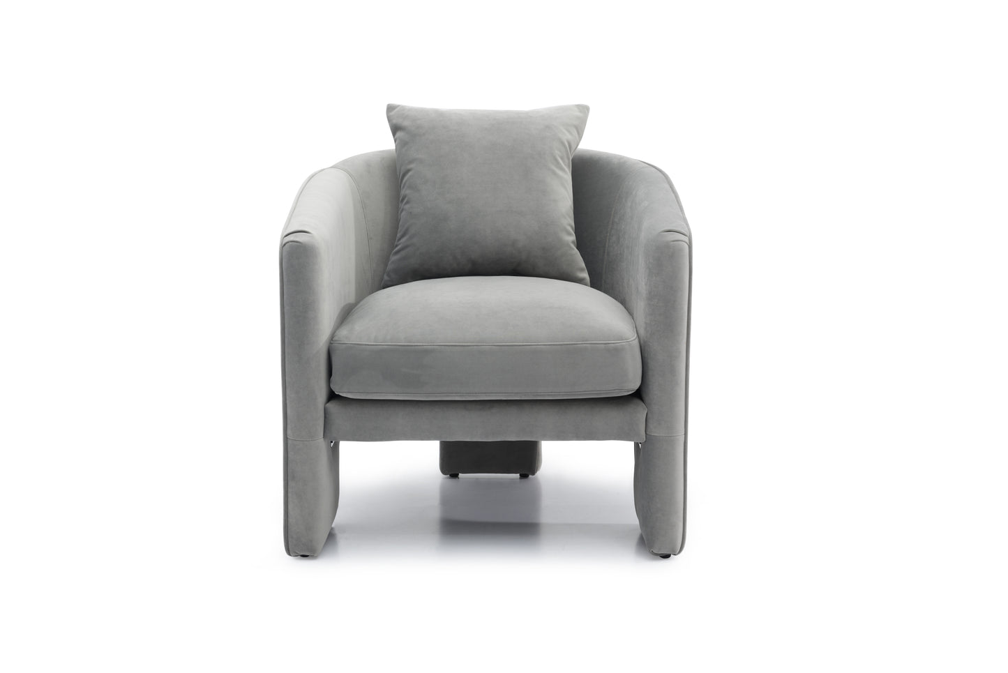 Kylie Arm Chair - Natural Grey