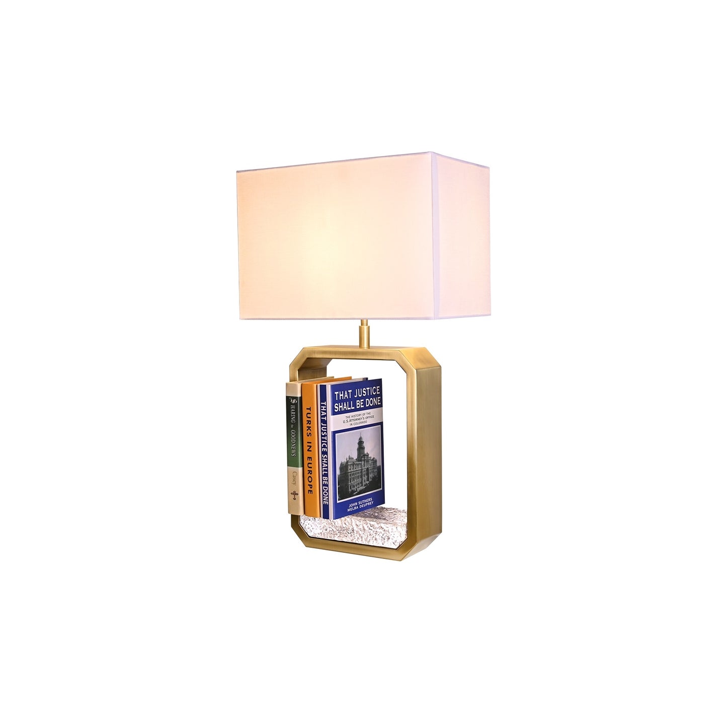 Open Book Table Lamp