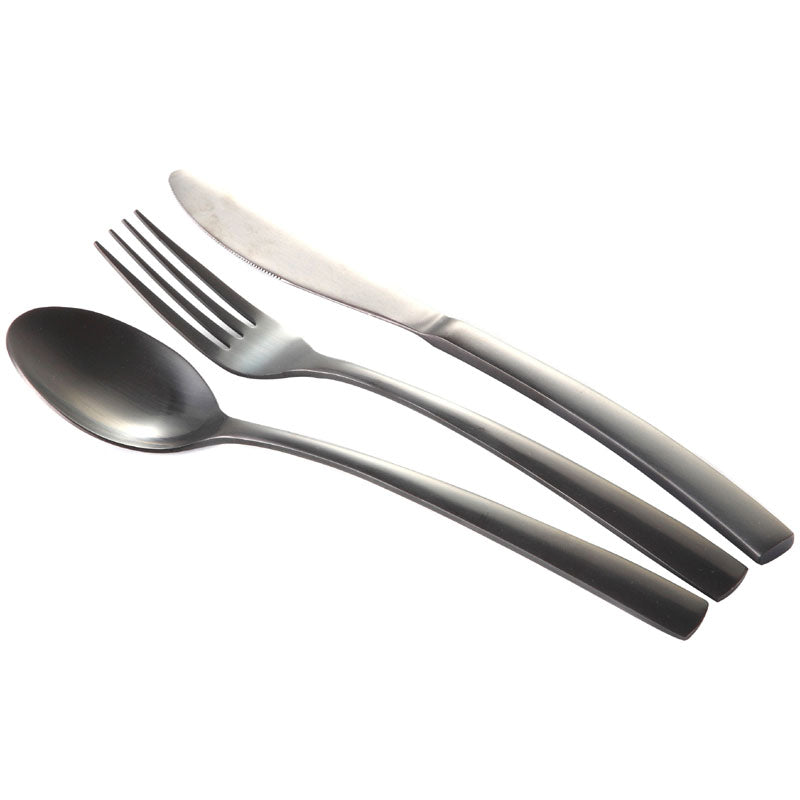 Silver Stainless Steel Set of 3 Cutlery